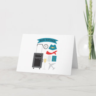 Bon Voyage Kaart
