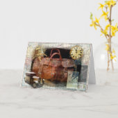 Bon Voyage Kaart (Gele Bloem)