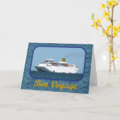 Bon Voyage Kaart (Gele Bloem)