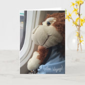 Bon Voyage! Kaart (Gele Bloem)