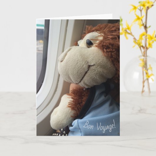 Bon Voyage! Kaart (Gele Bloem)