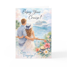Bon Voyage Kaart – Geniet van je cruise kaart