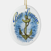 Bon Voyage Keramisch Ornament (Rechts)