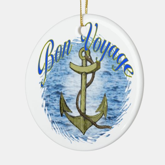 Bon Voyage Keramisch Ornament (Links)
