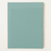 Bon Voyage Laten we de wereld ontwerpen Planner (Achterkant)