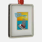 Bon Voyage Metalen Ornament (Rechts)