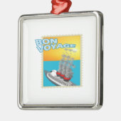 Bon Voyage Metalen Ornament (Links)