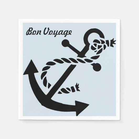 Bon Voyage Napkins Servet (Voorkant)