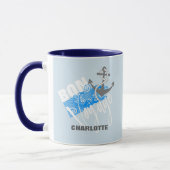 Bon Voyage Nautical Personalized Mok (Links)
