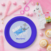 Bon Voyage Nautical Personalized Papieren Bordje (Feest)