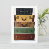 BON-VOYAGE OF WELKOM-HOME-INVITATIE KAART (Staand voorkant)