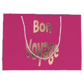Bon Voyage op donker Roos Groot Cadeauzakje (Achterkant)