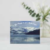Bon Voyage op uw Alaska Cruise Groet Briefkaart (Staand voorkant)