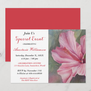 BON VOYAGE PARTY EVENT INVITE KAART