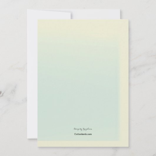 Bon Voyage Party - Uitnodiging (Achterkant)