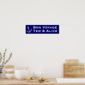 Bon Voyage Poster (Keuken)