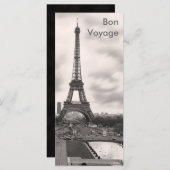 Bon Voyage Rack Kaart (Voorkant / Achterkant)