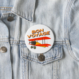 Bon Voyage Ronde Button 7,6 Cm