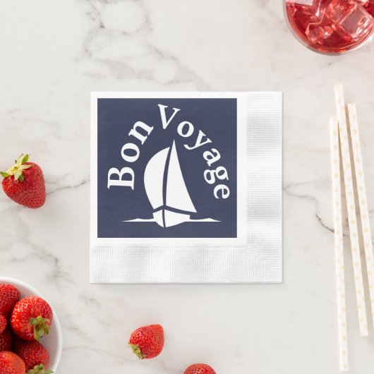 Bon Voyage Sailing Servetten (Insitu)