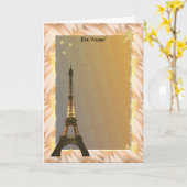 Bon Voyage!Sjabloon Kaart (Gele Bloem)