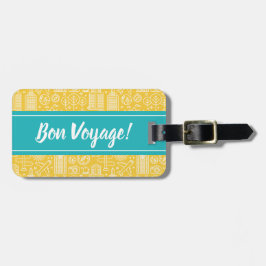 Bon Voyage Travel Bagagelabel