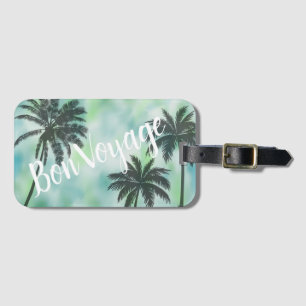 Bon Voyage Travel Label Bagagelabel