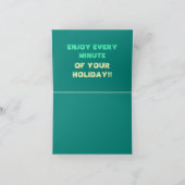 Bon Voyage >Vakantiedagen Kaart (Binnen)