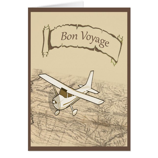 Bon Voyage-vliegtuig (Voorkant)