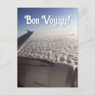 Bon Voyage Window Seat Briefkaart