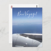 Bon Voyage Window Seat Briefkaart (Voorkant / Achterkant)