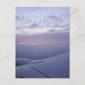 Bon Voyage Window Seat Briefkaart - Gepersonalisee (Voorkant)