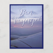 Bon Voyage Window Seat Travel Briefkaart (Voorkant)