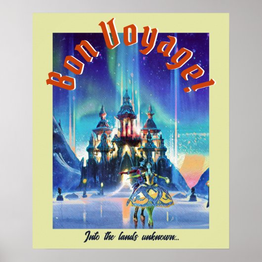 Bon Voyage Winter Ball Poster (Voorkant)