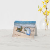 Bon Voyage Zonnebril in zand Kaart (Gele Bloem)