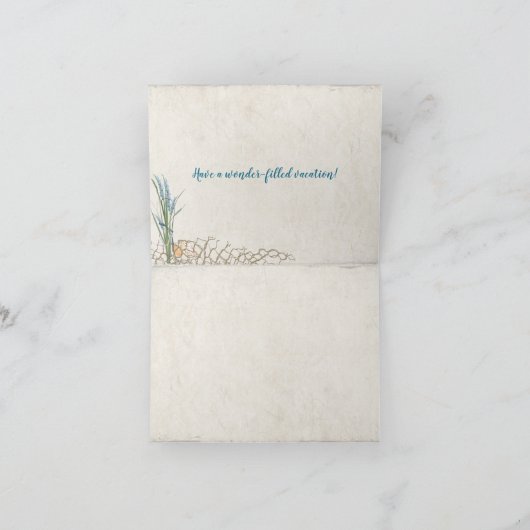 Bon Voyage Zonnebril in zand Kaart (Binnen)