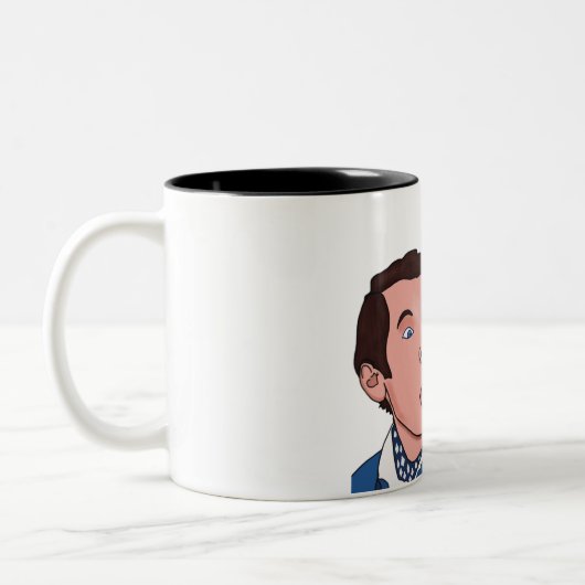 Bona naar Vada Tweekleurige Koffiemok (Links)