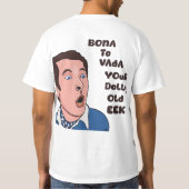 Bona to vada T shirt (Achterkant)