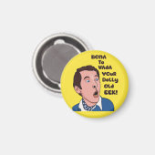 Bona to vada T shirt Magneet (Voorkant / Achterkant)