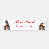 Bonafide Bar Maid Thunder_Cove Bumpersticker (Voorkant)