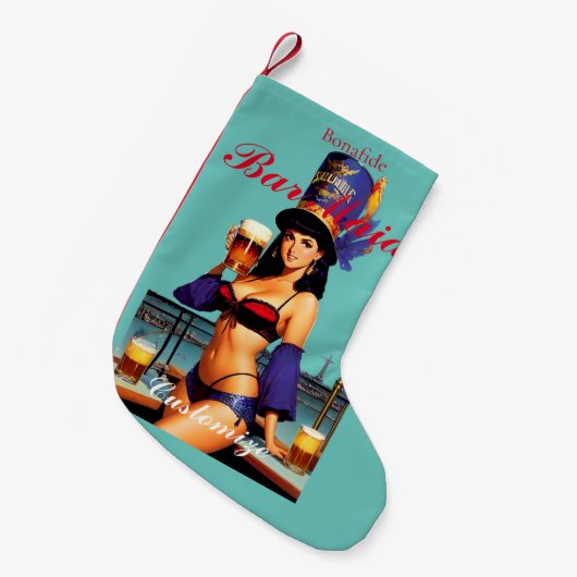 Bonafide Bar Maid Thunder_Cove Kleine Kerstsok (Voorkant (Hangend))