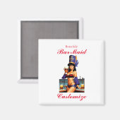 Bonafide Bar Maid Thunder_Cove Magneet (Voorkant / Achterkant)