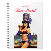 Bonafide Bar Maid Thunder_Cove Notitieboek (Voorkant)