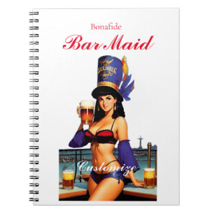 Bonafide Bar Maid Thunder_Cove Notitieboek