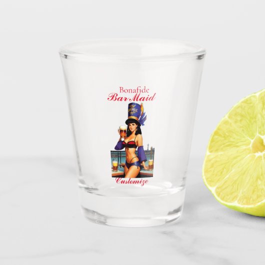 Bonafide Bar Maid Thunder_Cove Shot Glas (Voorkant)