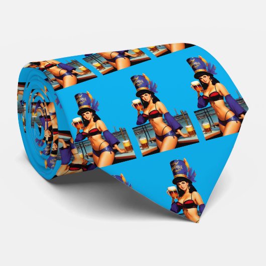 Bonafide Bar Maid Thunder_Cove Stropdas (Opgerold)