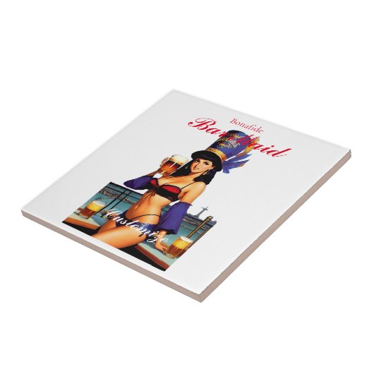 Bonafide Bar Maid Thunder_Cove Tegeltje (Zijkant)