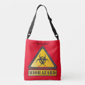 Bonafide Biohazard SignThunder_Cove Crossbody Tas (Achterkant)