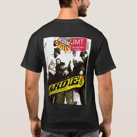 BONAFIDE LIEFDE Basic Donkere T-Shirt (Achterkant)