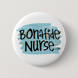 Bonafide Nurse Ronde Button 5,7 Cm
