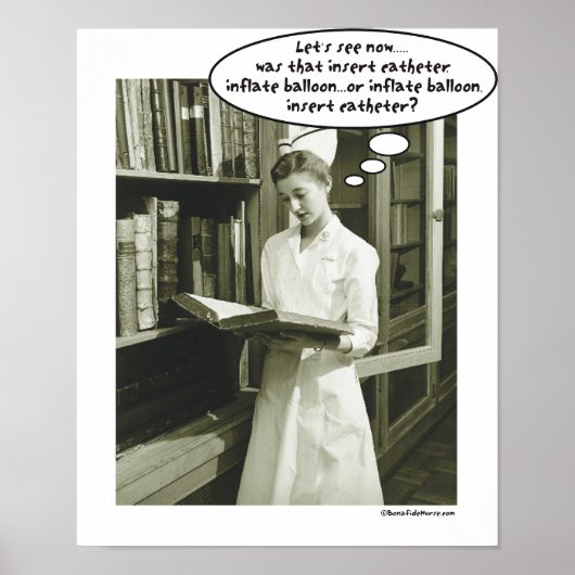 BonafideNurse_-_Foley Catheter Poster (Voorkant)